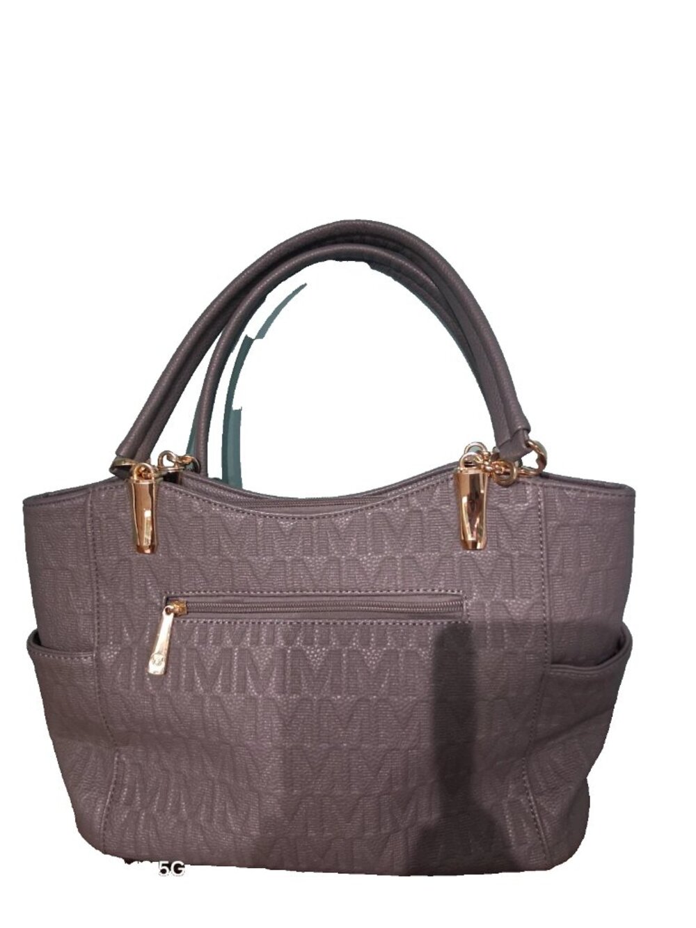 Michael Kors - Gorgeous grey shoulder purse with gold hardware
